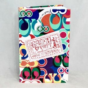 Authentic Coach Poppy Pop C Notebook Journal